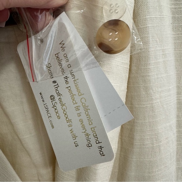 L*Space NWT Cream Jenna Blazer Dress - Picture 8 of 9